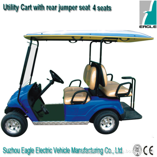 Electric Utility Cars (EG2028KSF, 4-Person, with The Rear Fixed Seat)